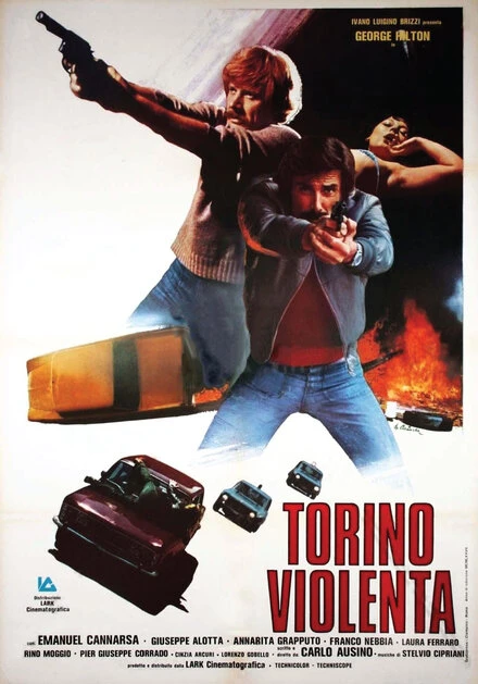 Постер Жестокий Турин 1977
