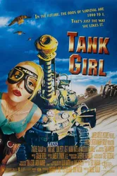 Танкистка 1995 постер
