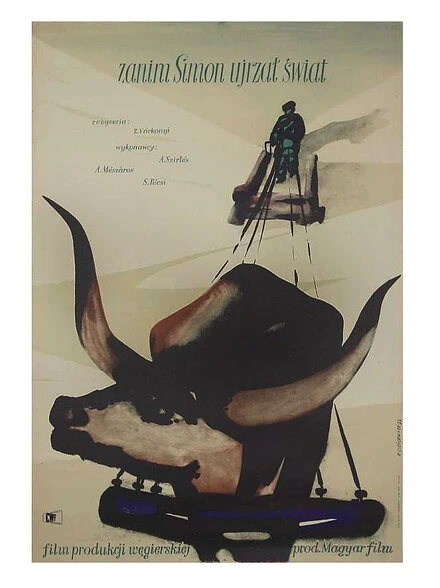 Постер Рождение Меньхерта Шимона 1954