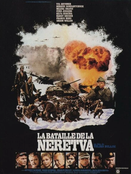 Постер Битва на Неретве 1969