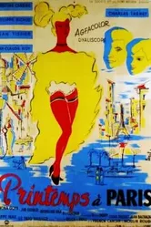 Printemps à Paris постер