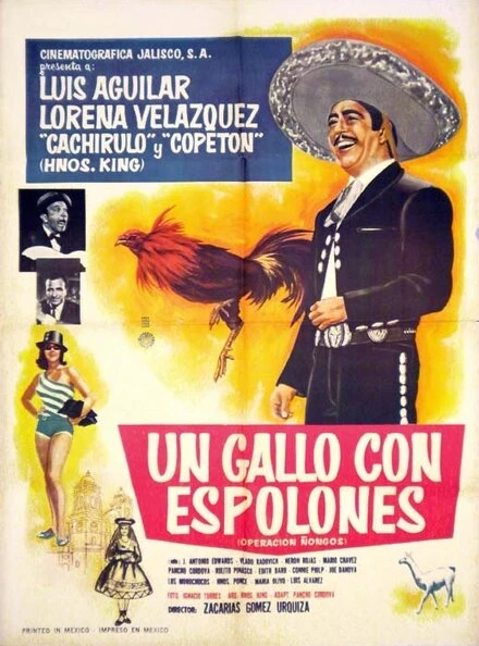 Постер Un gallo con espolones (Operación ñongos)