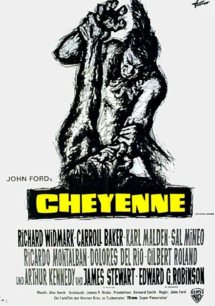 Постер Осень Шайеннов 1964