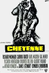 Осень Шайеннов 1964 постер
