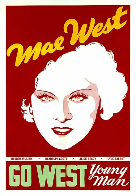 Постер На запад, молодой человек 1936