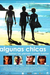 Algunas chicas doblan las piernas cuando hablan постер