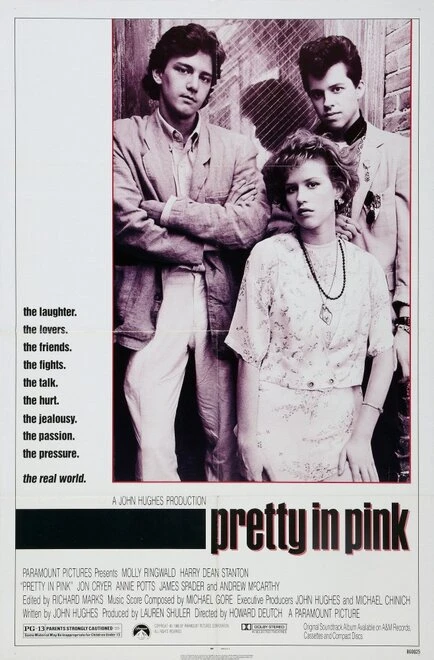 Постер Милашка в розовом 1986