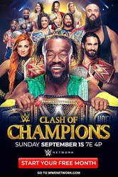 WWE Столкновение чемпионов 2019 постер