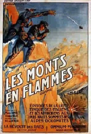 Постер Les monts en flammes