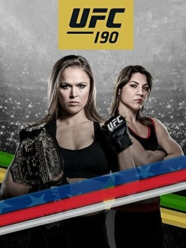 Постер UFC 190: Rousey vs. Correia