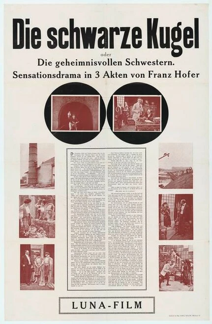 Постер Чёрный шар, или Таинственные сёстры 1913