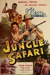 Jungle Safari 1956 постер