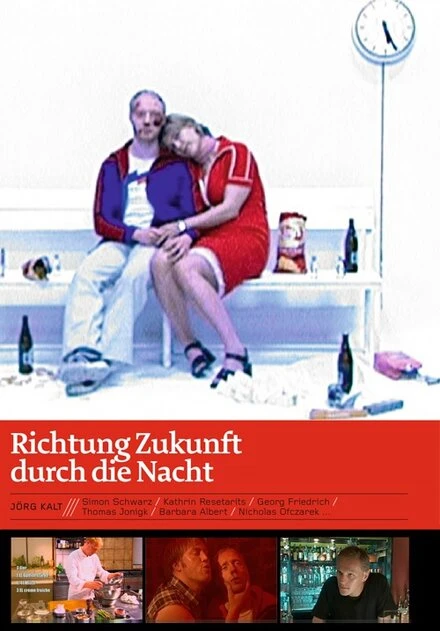 Постер Richtung Zukunft durch die Nacht