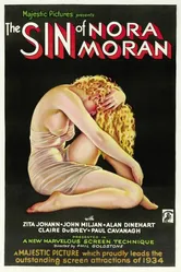 Грех Норы Моран 1933 постер