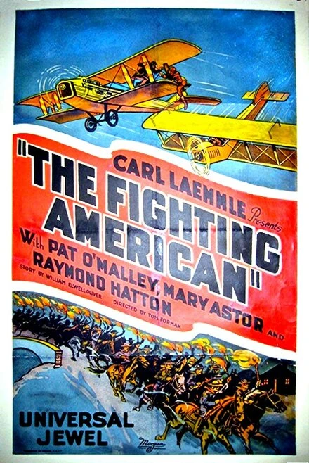 Постер Борящийся американец 1924