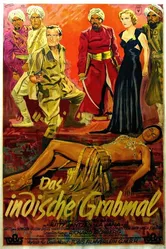 Индийская гробница 1937 постер