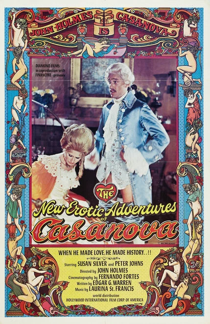 Постер The New Erotic Adventures of Casanova