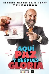 Aquí Paz y después Gloria постер