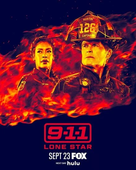 Постер 911: Одинокая звезда 2020
