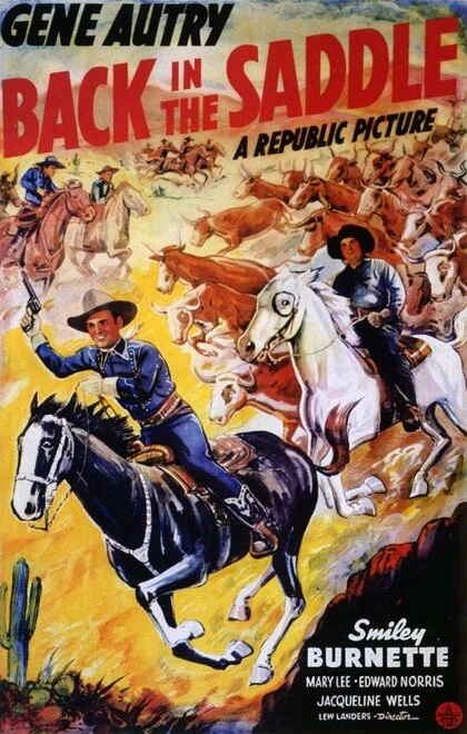 Постер Back in the Saddle 1941