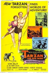 Тарзан, человек-обезьяна 1959 постер
