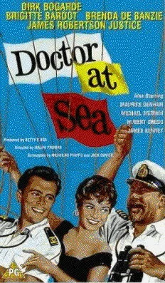 Постер Доктор на море 1955