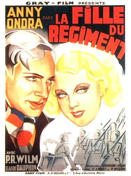Постер La fille du régiment