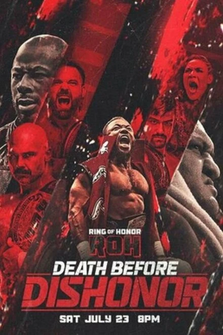 Постер ROH: Death Before Dishonor 2022