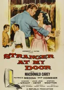Незнакомец у моей двери 1956 постер