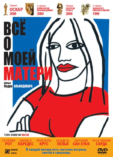 Постер Всё о моей матери 1999