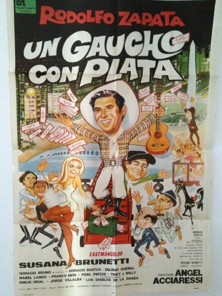 Постер Un gaucho con plata