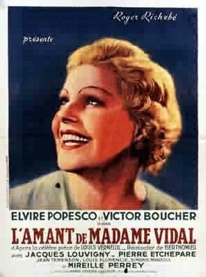 Постер L'amant de Madame Vidal