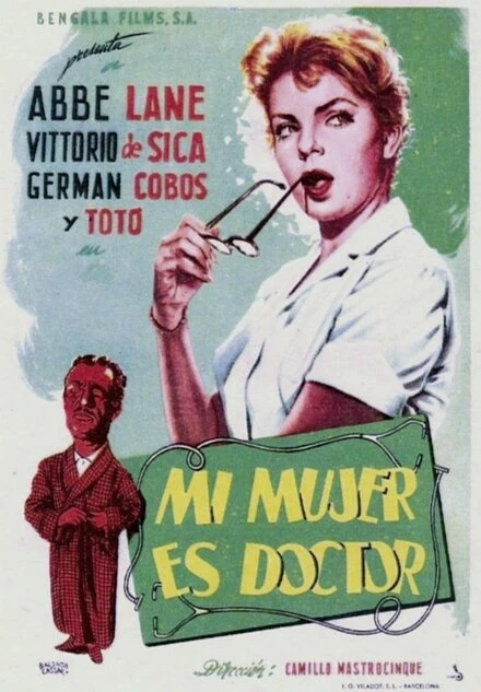 Постер Тото, Витторио и женщина-врач 1957