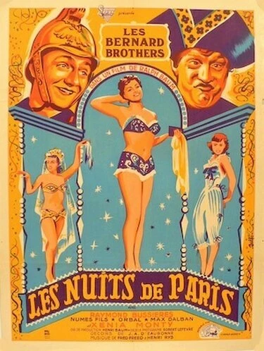 Постер Les nuits de Paris