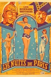 Les nuits de Paris постер