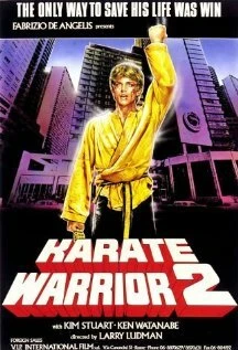 Постер Золотое кимоно воина 2 1988