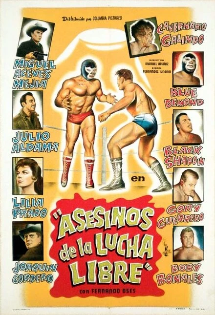 Постер Asesinos de la lucha libre