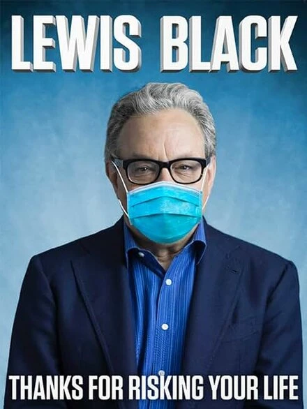 Постер Lewis Black: Thanks for Risking Your Life