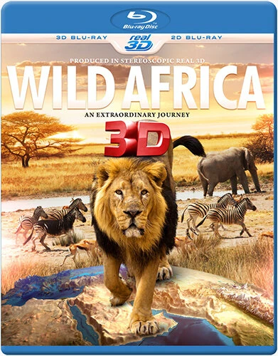 Постер Дикая Африка 3D 2013