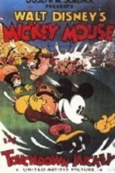 Touchdown Mickey постер