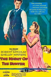 Ночь охотника 1955 постер