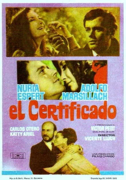 Постер El certificado