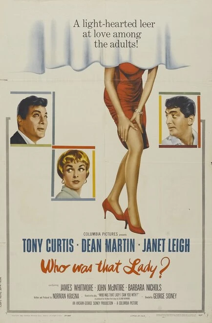 Постер Кто была та леди? 1959