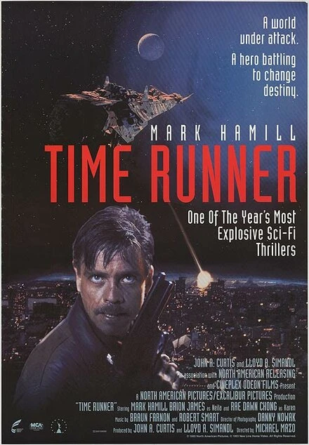 Постер Бегущий во времени 1993