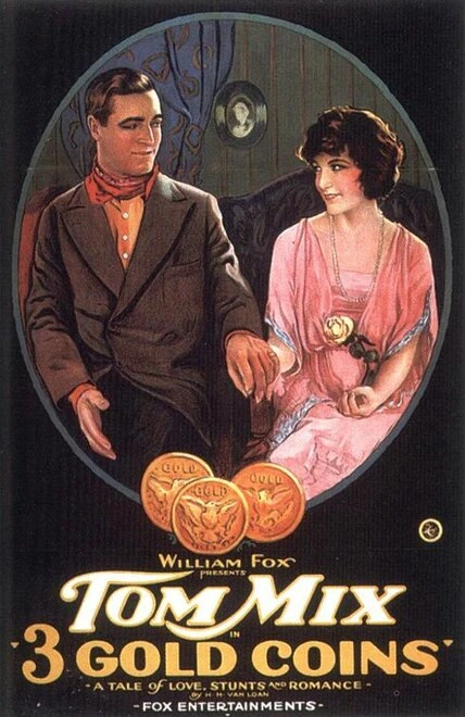Постер Три золотые монеты 1920