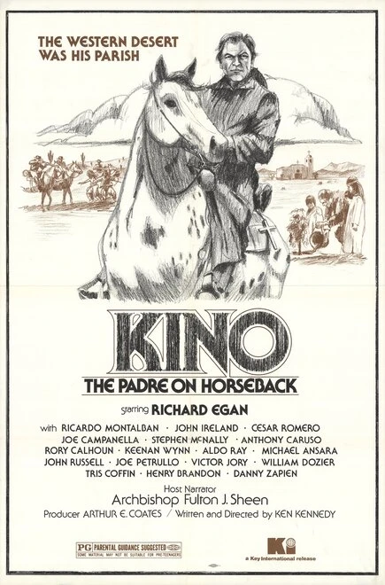 Постер История падре Кино 1977