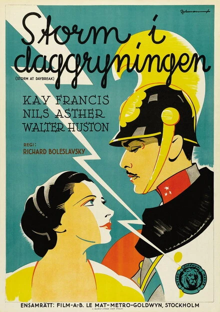 Постер Шторм на рассвете 1933