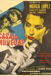 Casa de muñecas 1954 постер
