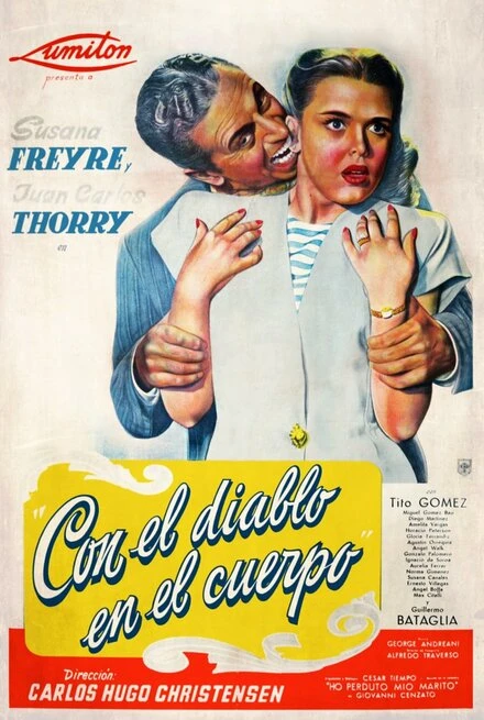 Постер С дьяволом в теле 1947