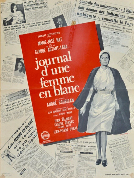 Постер Дневник женщины в белом 1965